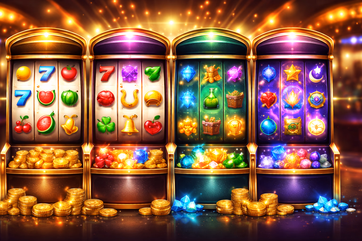 Tragamonedas destacadas y categorías de carretes flbet